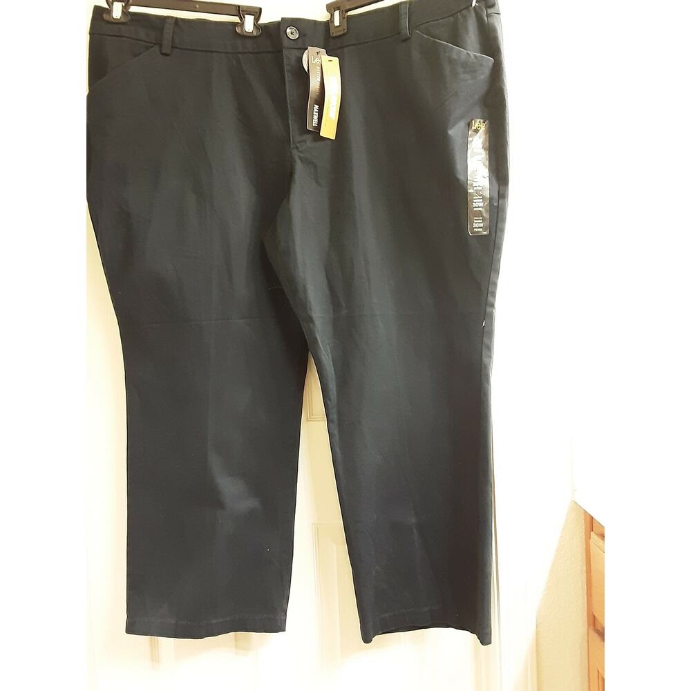 Lee Pants, Women's Plus Size 30W Petite Modern Series, Blue, Curve Rockin, NWT